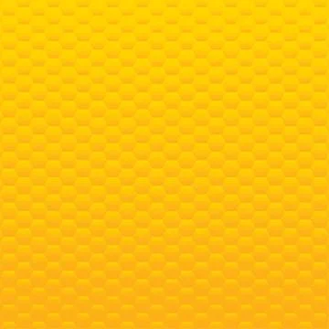 Vector background. Yellow and orange honeycomb. Stock Illustration