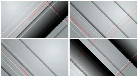 Vector backgrounds set Stock Illustration