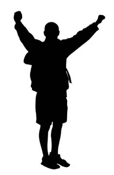 Vector Backpacker Stock Illustration