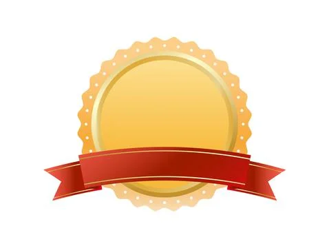 Vector Badge Ribbons and Labels Design elements イラスト素材