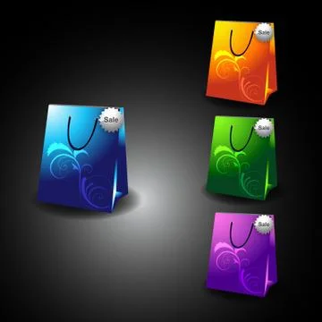 Vector bags Stock Illustration