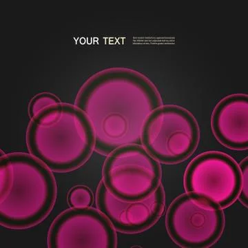 Vector ball blue background eps10 Stock Illustration