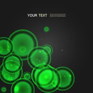 Vector ball blue background eps10 Stock Illustration