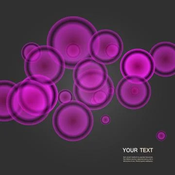 Vector ball blue background eps10 Illustrazione stock