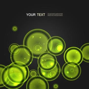 Vector ball blue background eps10 Stock Illustration