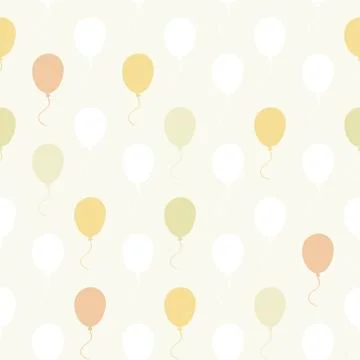 Vector balloon pattern Stock Illustration