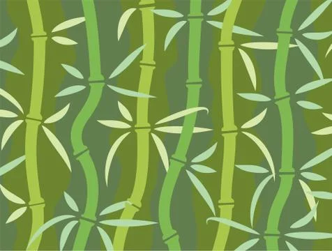 Vector bamboo background Stock Illustration