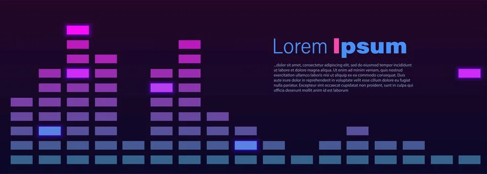 Vector banner flyer template. Abstract background with copy space イラスト素材