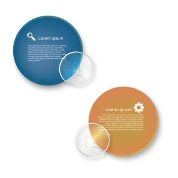 Vector banner with a glass surface for your business titles. Eps Stock Illustration