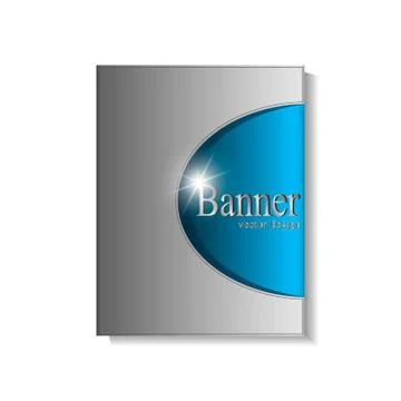 The vector banner Stock Illustration