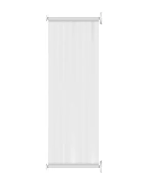 Vector banner mock up isolated Stock Illustration