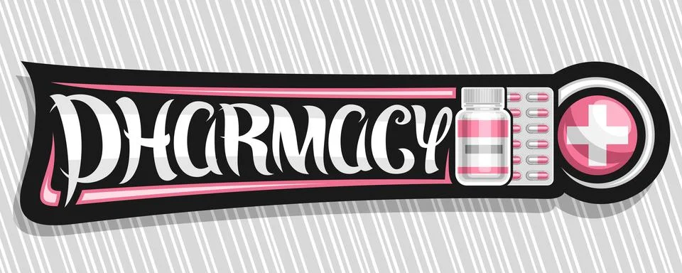Vector banner for Pharmacy Stock-Illustration