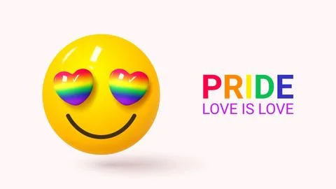 Vector banner for Pride Month Stock Illustration