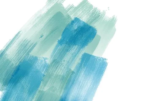 Vector banner shape isolated on white background. Hand drawn abstract paint. Stock Illustration