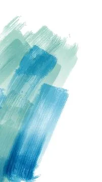 Vector banner shape isolated on white background. Hand drawn abstract paint. Stock Illustration