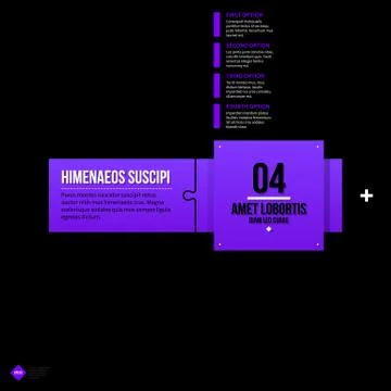 Vector banner template. Useful for web design, presentations and media. EPS10 Stock Illustration