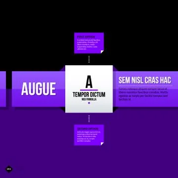 Vector banner template. Useful for web design, presentations and media. EPS10 Stock Illustration