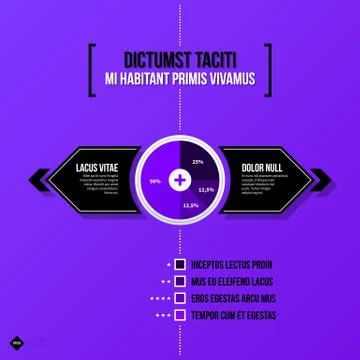 Vector banner template. Useful for web design, presentations and media. EPS10 Stock Illustration