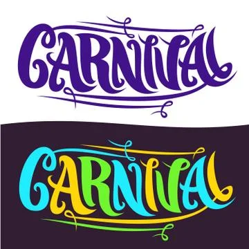 Vector banners for Carnival Stock-Illustration