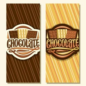 Vector banners for Chocolate Stock Illustration