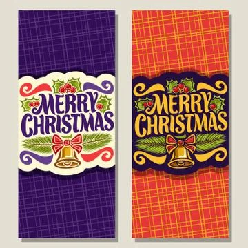 Vector banners for Christmas Stock Illustration
