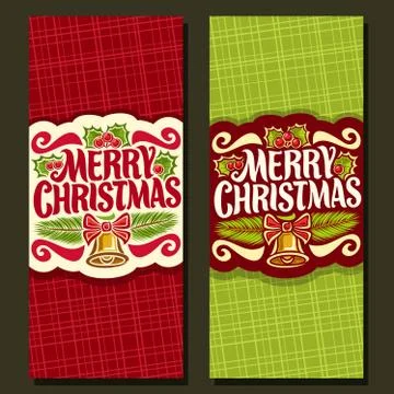 Vector banners for Christmas Stock Illustration