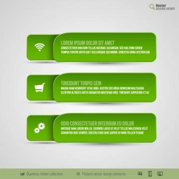 Vector Banners Illustrazione stock