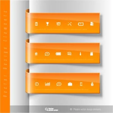 Vector Banners Stock Illustration