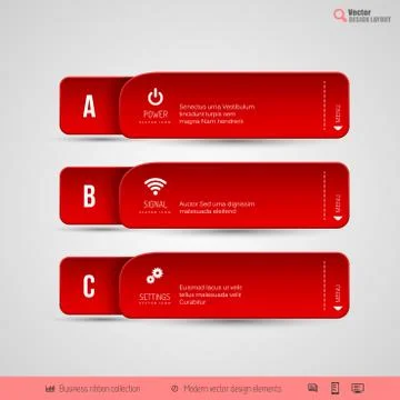 Vector Banners Stock Illustration