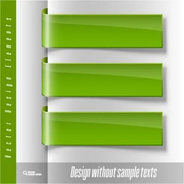 Vector Banners 스톡 일러스트