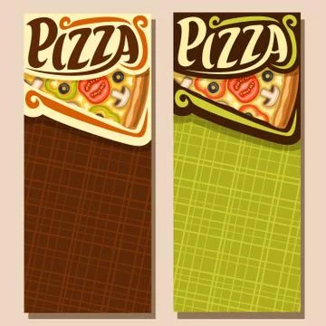 Vector banners for Pizza Stock Illustration