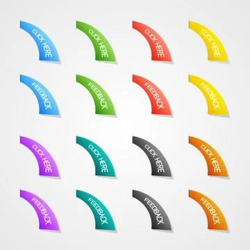 Vector banners set Stock Illustration