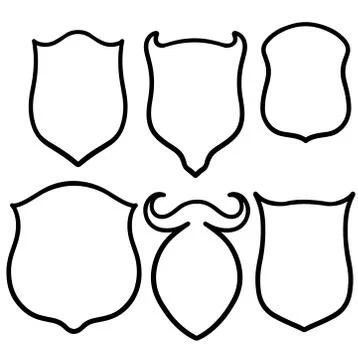 Vector banners set on white background. Christmas stickers. Frames and borders Stock Illustration