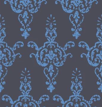 Vector baroque seamless pattern. Classical luxury old baroque ornament Stock Illustration