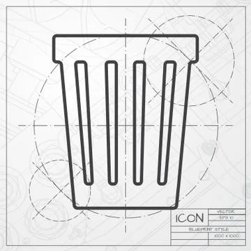 Vector basket icon Stock Illustration