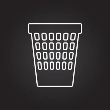 Vector basket icon Stock Illustration