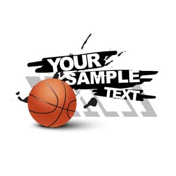 Vector basketball Stock Illustration