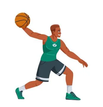 Vector Basketball player in uniform Stock-Illustration