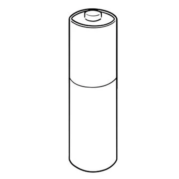 Vector of battery Stock Illustration