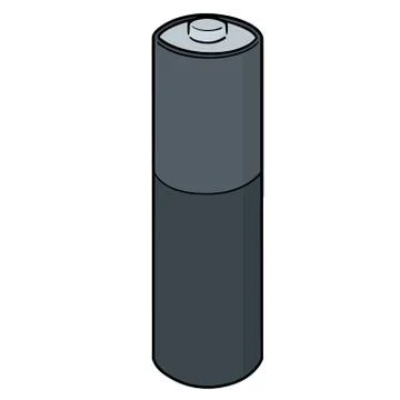 Vector of battery Stock Illustration
