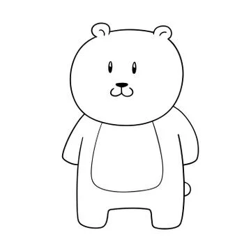 Vector of bear Stock Illustration
