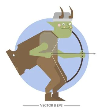 Vector beast Illustrazione stock