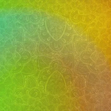 Vector beautiful fantasy pattern with old scratched texture and spots. Stock Illustration