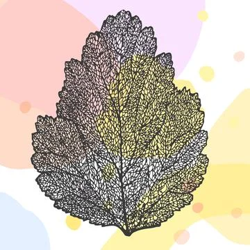 Vector beautiful flyer on geometric background Stock Illustration