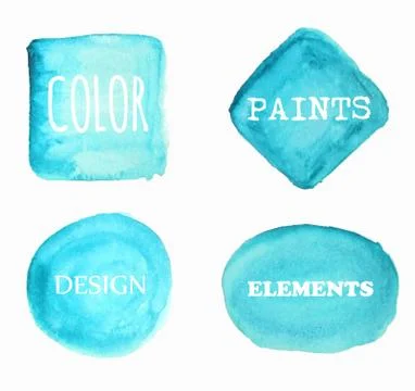 Vector beautiful handmade strokes Stock Illustration