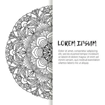 Vector Beautiful vintage decorative elements. Stock Illustration