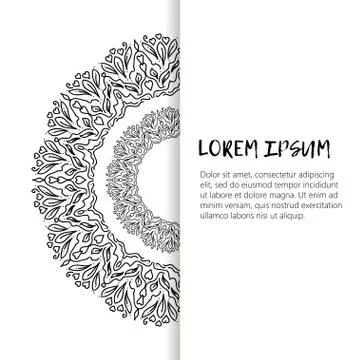 Vector Beautiful vintage decorative elements Illustrazione stock