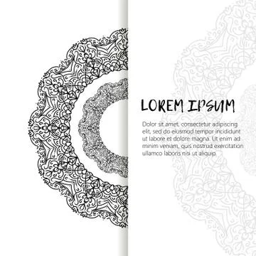 Vector Beautiful vintage decorative elements Stock Illustration