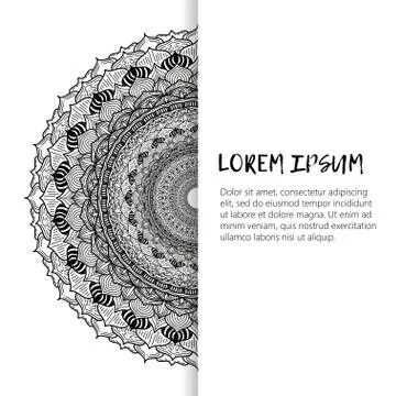 Vector Beautiful vintage decorative elements. Stock Illustration