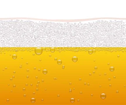 Vector beer horizontal seamless pattern. Ilustración de archivo